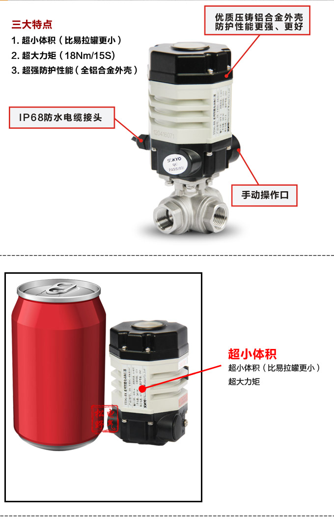 電動(dòng)執(zhí)行器,電動(dòng)頭,YTDG-RS18電動(dòng)執(zhí)行機(jī)構(gòu)細(xì)節(jié)圖1