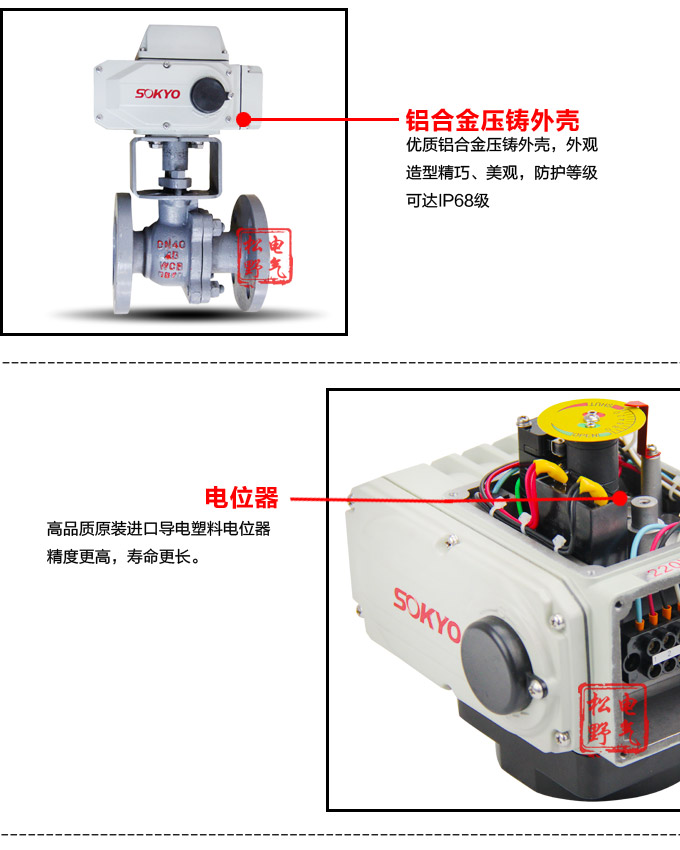 智能電動(dòng)球閥,YTDZ-RS智能電動(dòng)調(diào)節(jié)球閥細(xì)節(jié)圖2