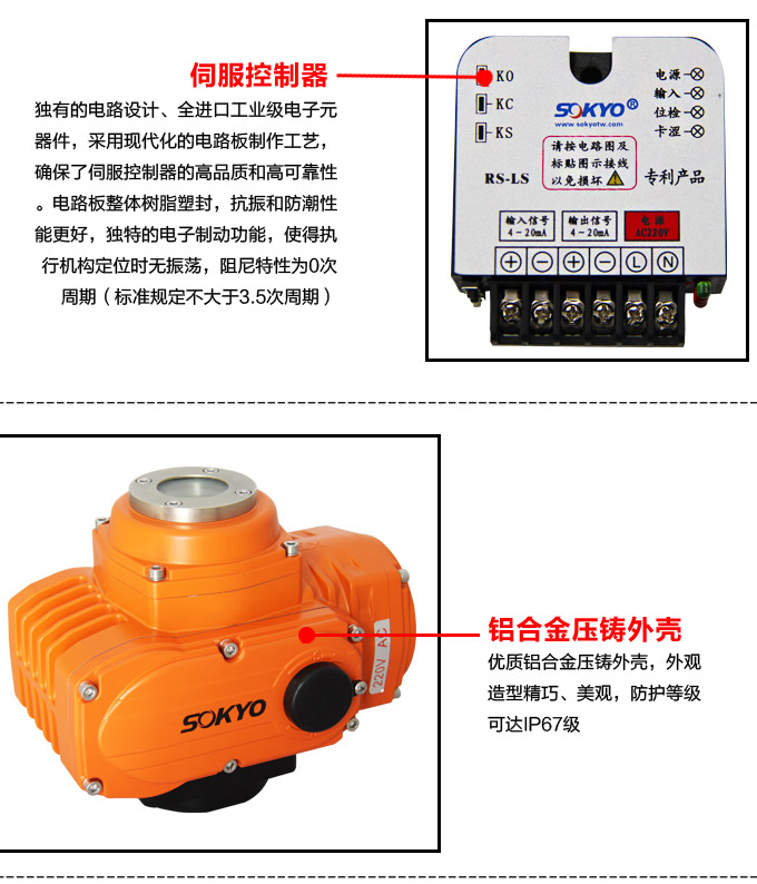 防爆電動球閥,YTEx-RS防爆電動調(diào)節(jié)球閥細節(jié)圖2