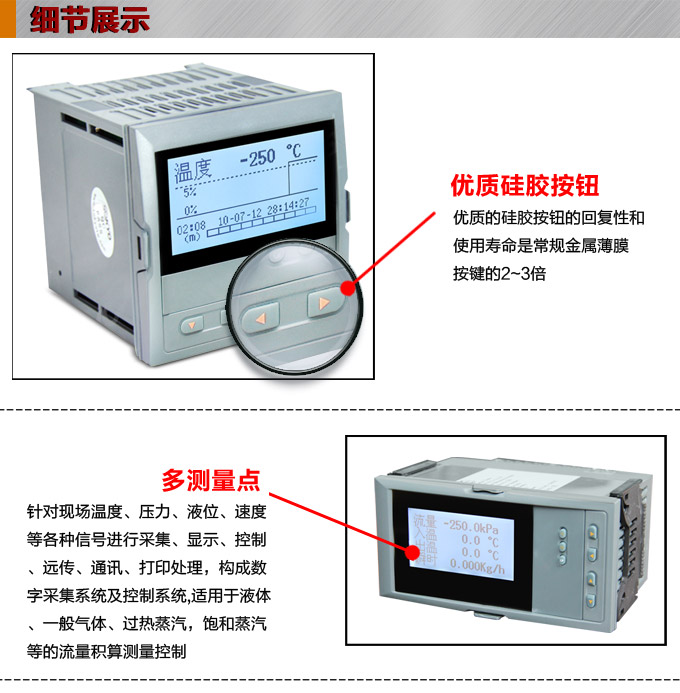 熱量表,DFR9流量積算控制儀細節(jié)圖1