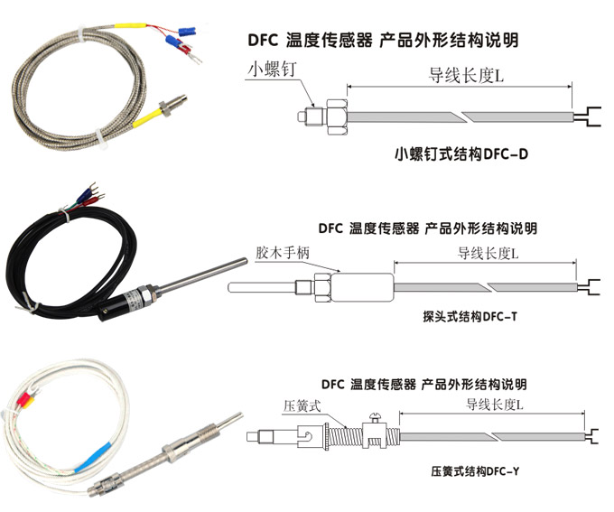 溫度傳感器,DFC一體化溫度傳感器安裝示意圖2