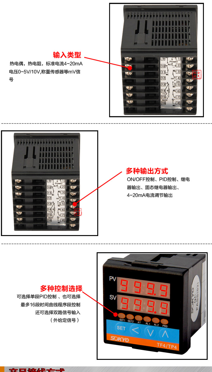 數(shù)字調節(jié)儀,TP16數(shù)字程序調節(jié)儀,智能PID調節(jié)器細節(jié)展示1