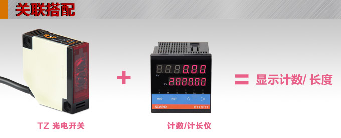 光電開(kāi)關(guān),TZ-W50扁平形光電開(kāi)關(guān),光電傳感器關(guān)聯(lián)搭配