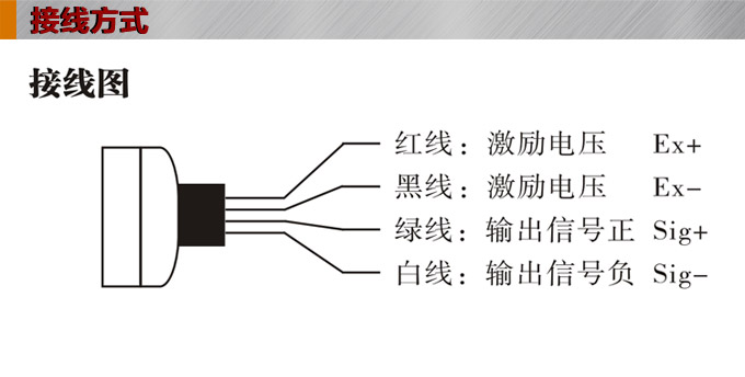 稱重傳感器,PT5100H輪幅式稱重傳感器,重量傳感器接線方式