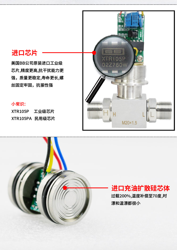 差壓變送器,PG1300D差壓變送器細節(jié)圖2